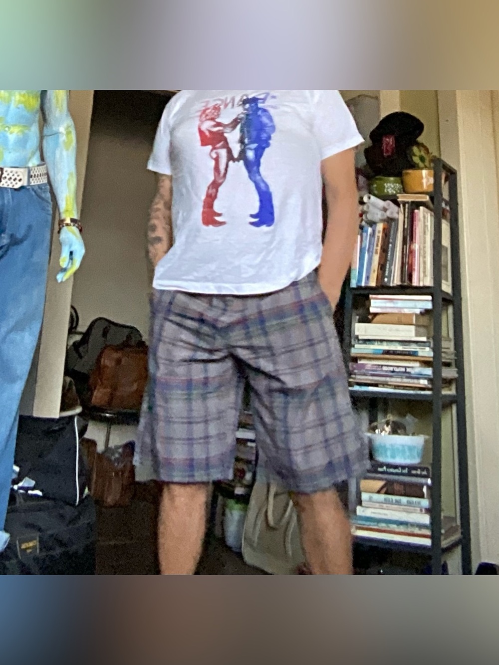 Elixir plaid shorts